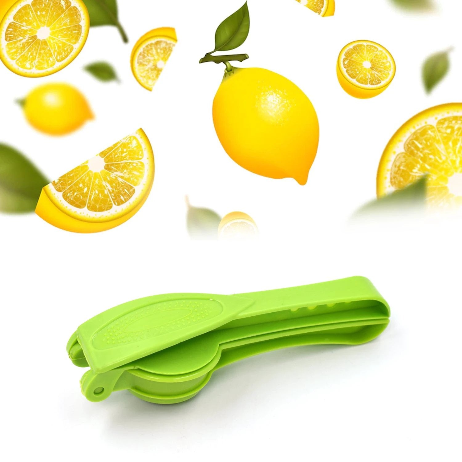2856 Plastic Lemon Squeezer Cum Opener 2 In 1 Lemon Squeezer - 69kart