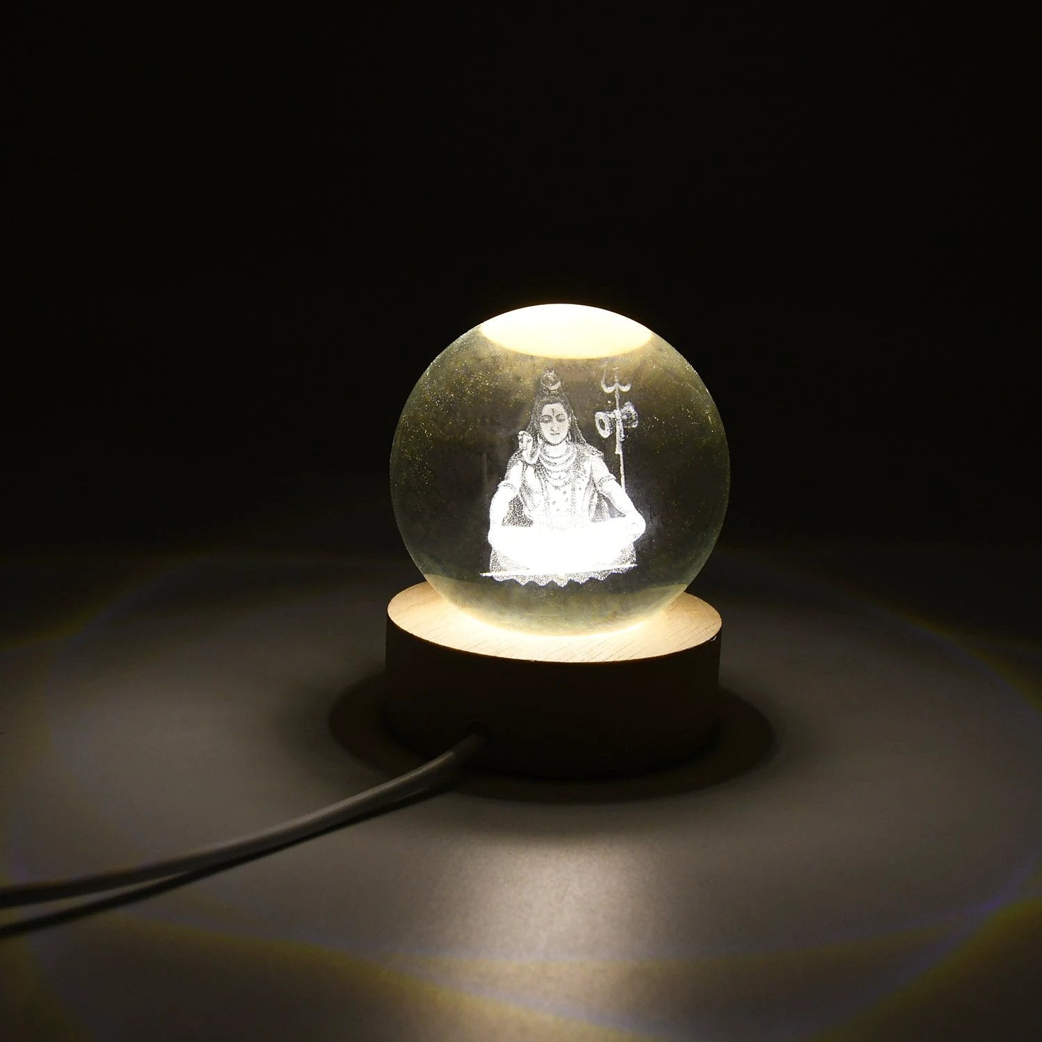 3d Crystal Ball Lamps For Bedroom 3d Lamps For Home Decoration 3d Crystal Ball Night Light Gifts For Women Gifts For Men Room Decor Items For Bedroom For Friend And Family(1 Pc) by Wukusy