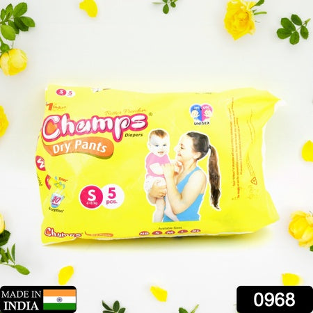 Small Champs Dry Pants Style Diaper S5 Pcs