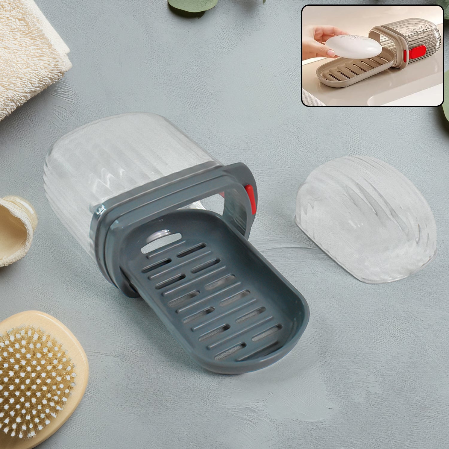 Multipurpose soap box holder