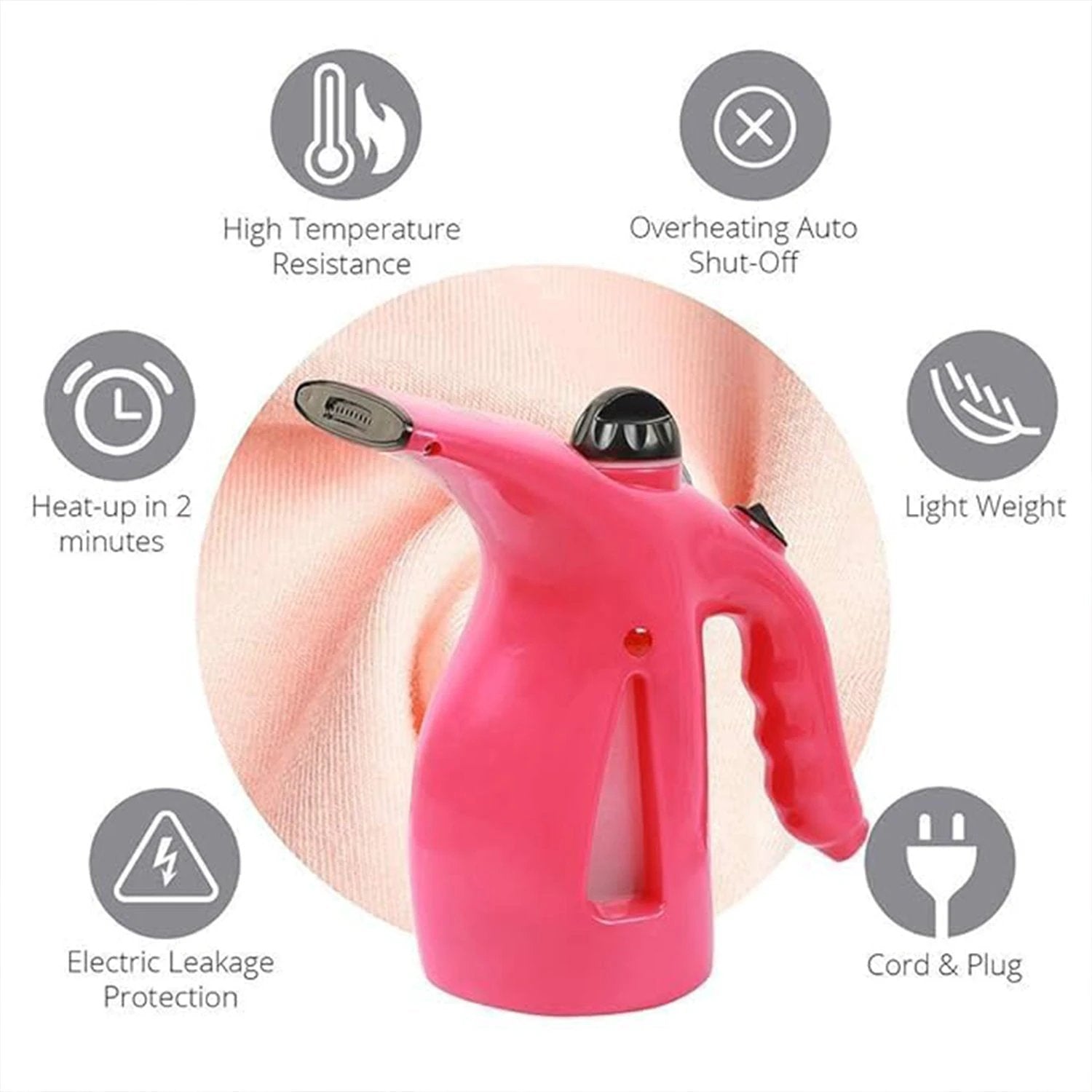 1261 Facial Handheld Portable Steamer For Face by Wukusy