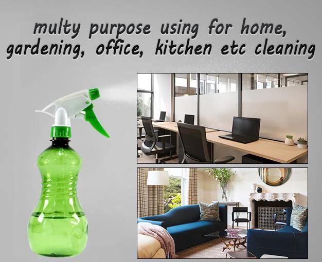 4604 Multipurpose Home  Garden Water Spray Bottle For Cleaning Pack - 69KART