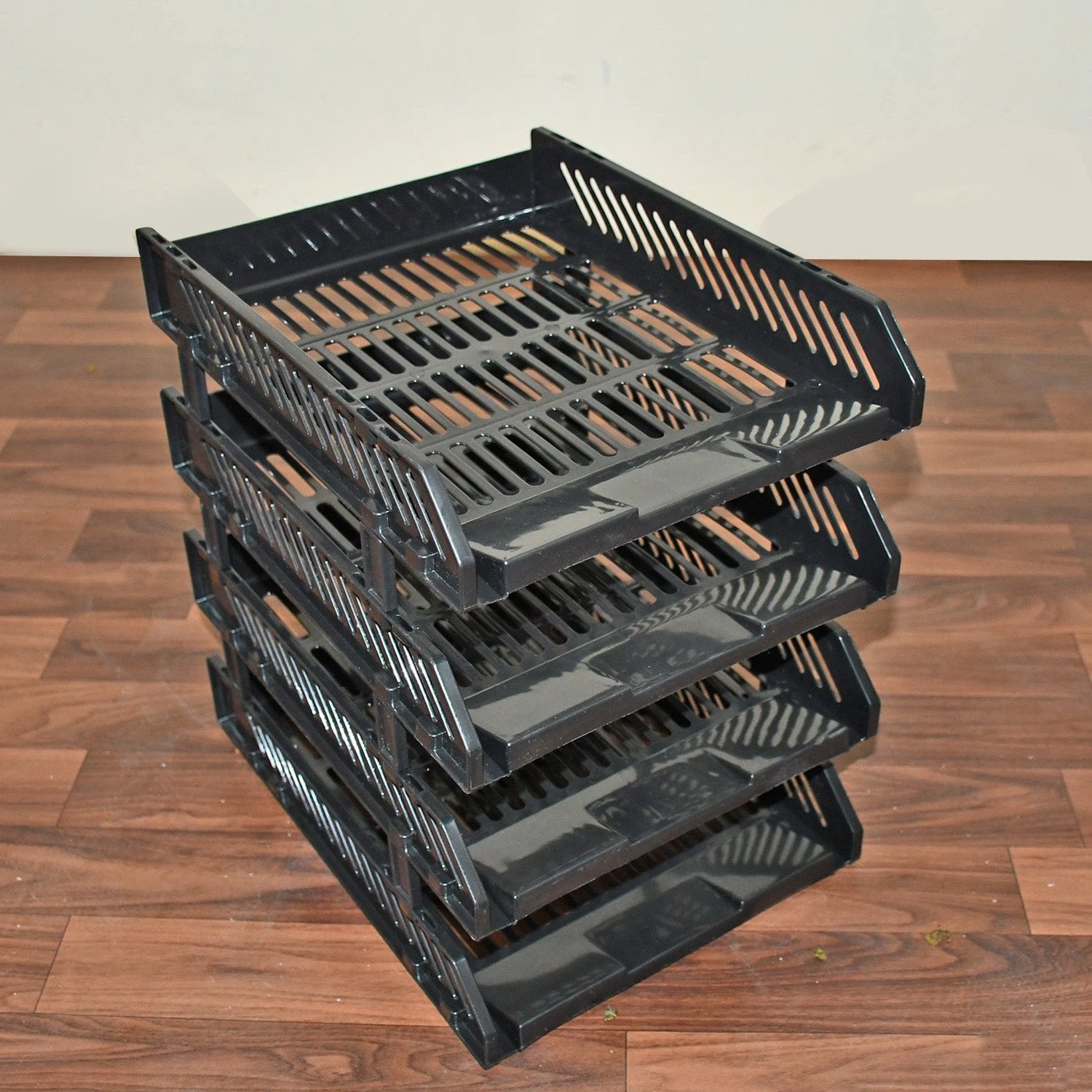 8865 File Cabinets Storage Rack Magazine Newspaper Rack Filing Cabinet Four-layer File Rack Stacking Rack Desktop File Storage Rack Office Data File Rack Drawer Type Classification Cabinet Desktop File Holder Organizer For Office (4 Layer) by Wukusy
