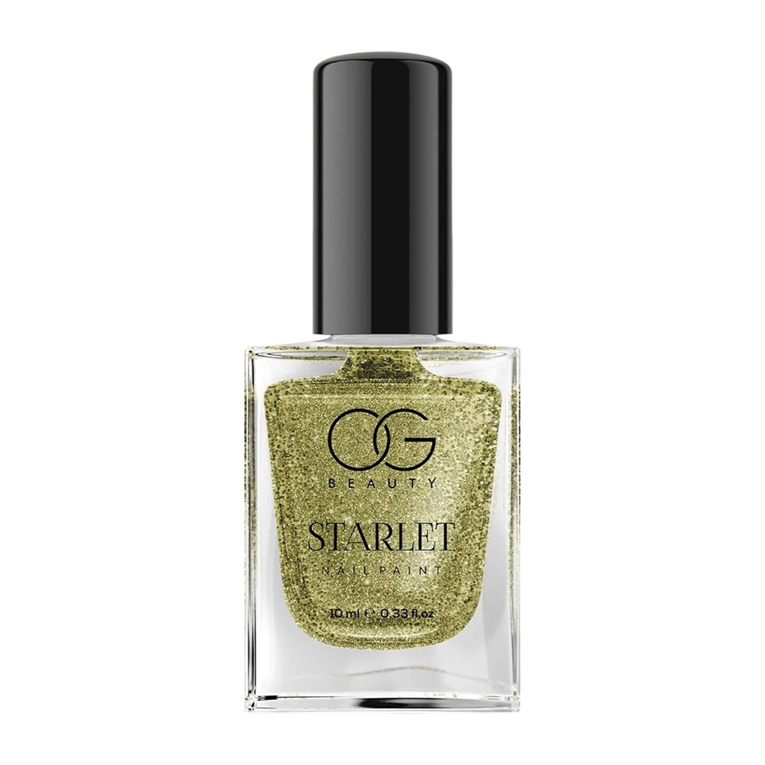 Og Beauty Sunshine Gold Starlet Glitter Nail Paint (10 Ml  1 Pc) - 69KART
