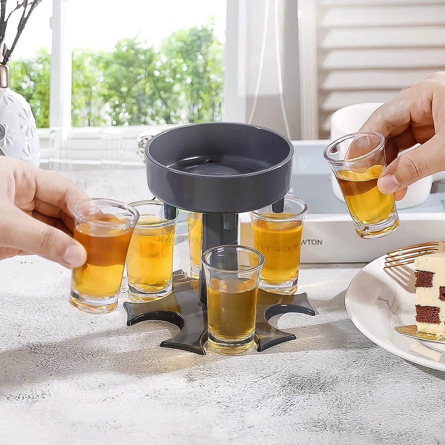 6-port Drink Dispenser Stand (1 Pc) - 69kart