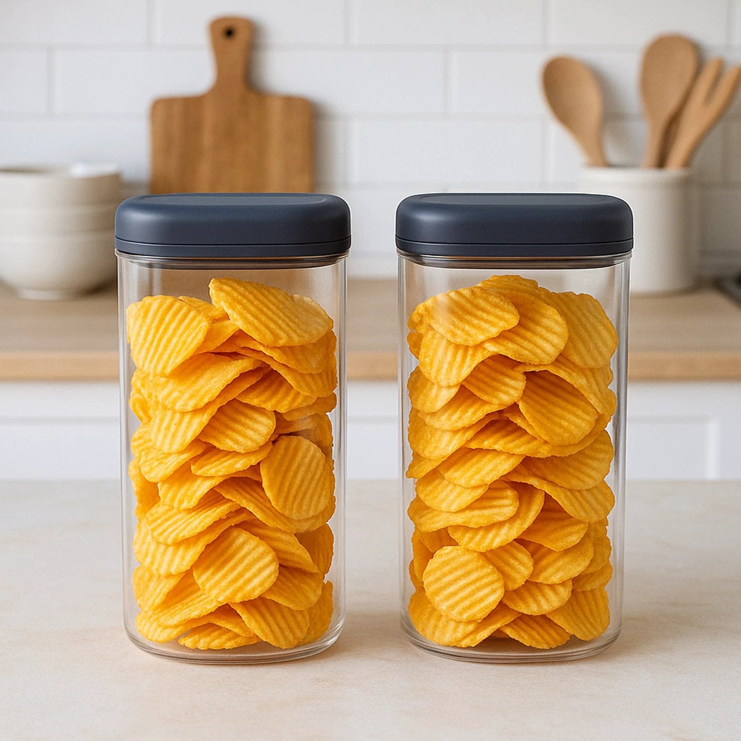 Supermom Airtight Kitchen Storage Containers  (2 Pc Set  1500 Ml) - 69KART