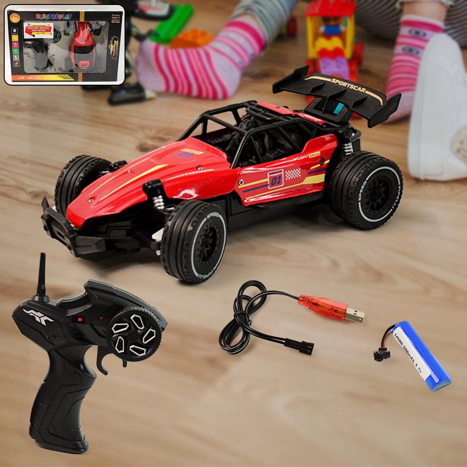 High-speed Remote Control Racing Car (1 Set) - 69kart