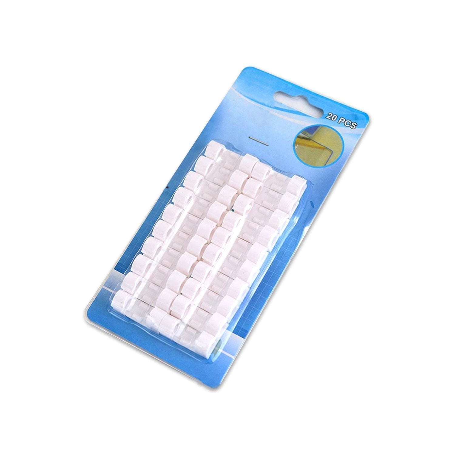 1761 Self Adhesive Cable Clips Wire Manage Holder Sticky Mount-round Plastic Cable Cord by Wukusy