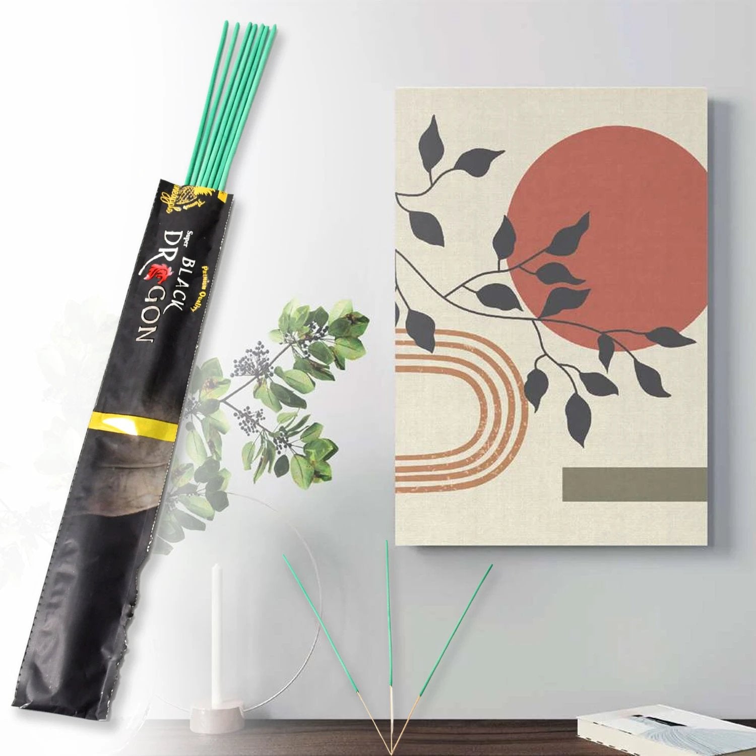 Mosquito Agarbatti Stick Herbal Mosquito Agarbatti (1 Packet 10 Sticks) (Incense Stick) by Wukusy