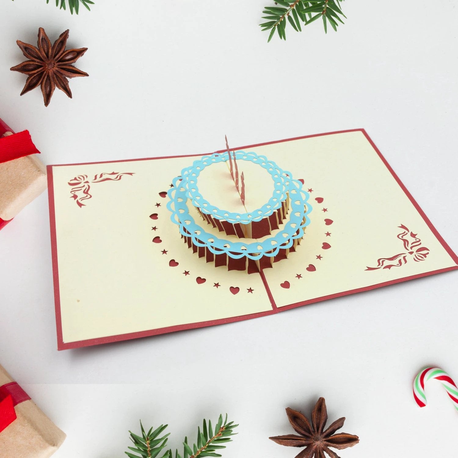 3D Pop-Up Greeting Card - Multi-Occasion by Wukusy