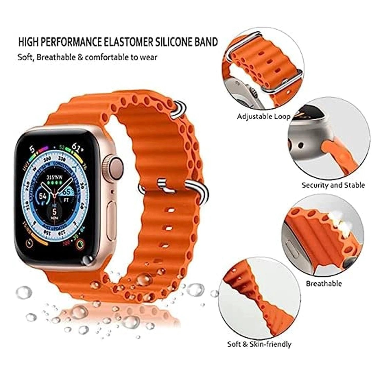 Ultra Series T800 Smart Watch for Men and Women - Sleek, Versatile, and Feature-Packed - 69KART