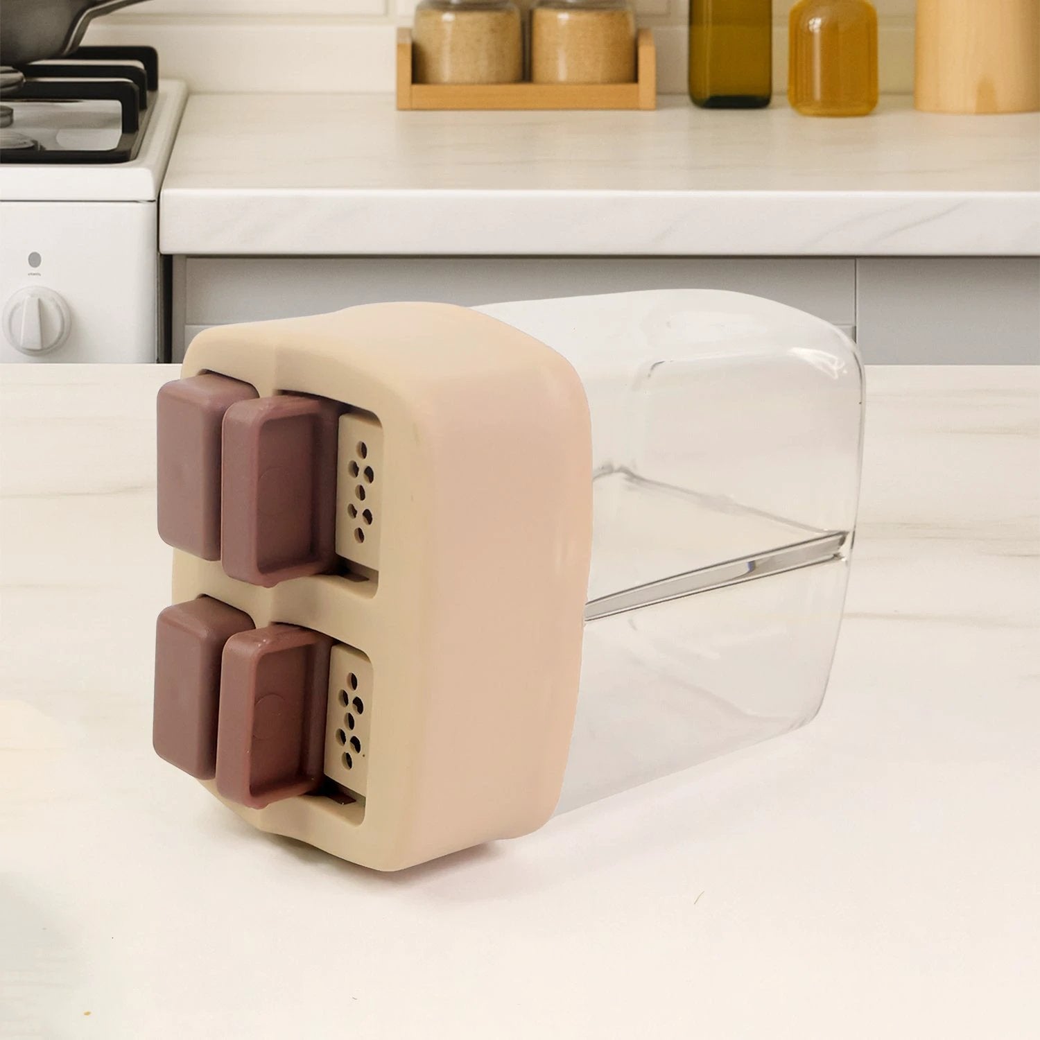 Ritu Premium 2-in-1 Salt And Pepper Dispenser by Wukusy