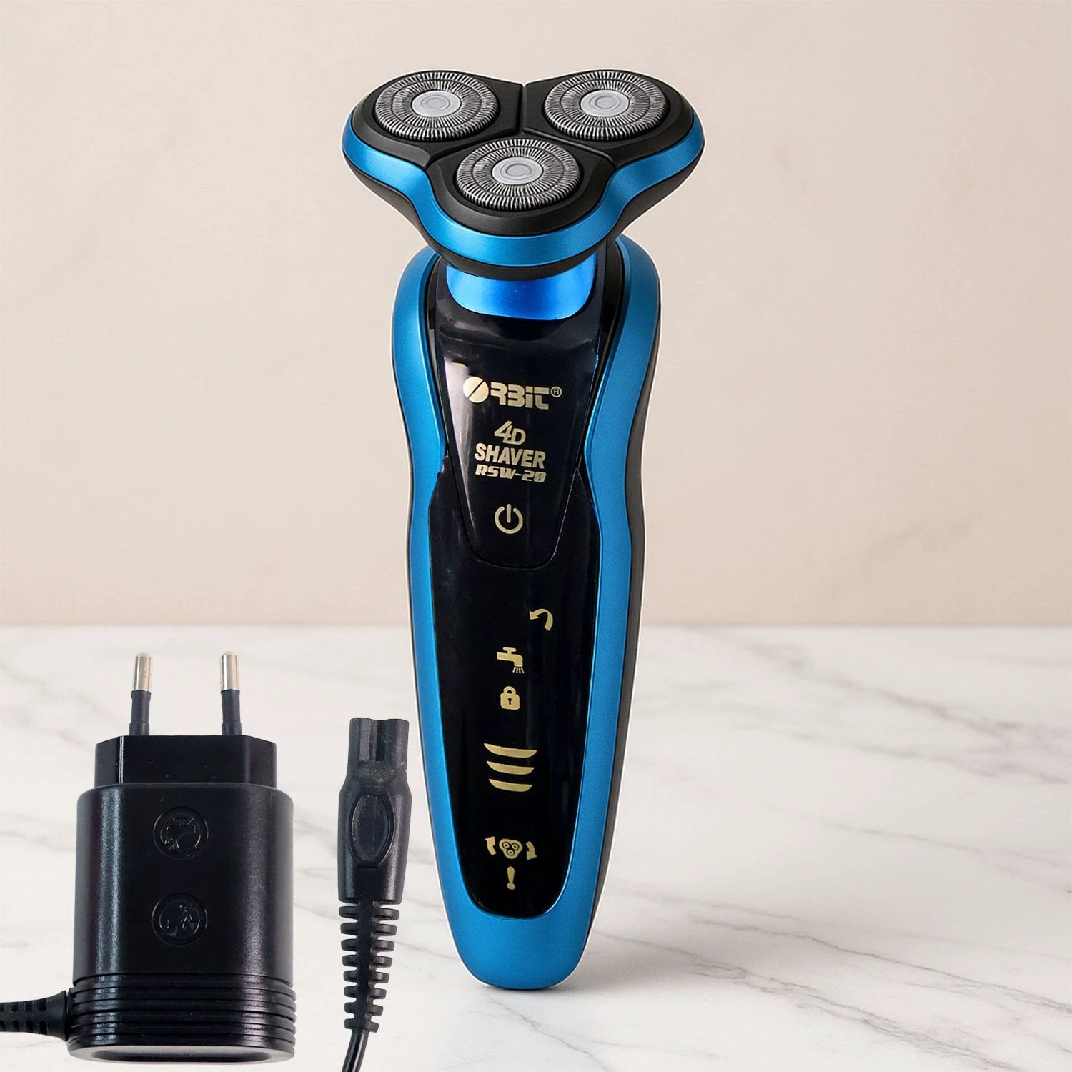 Orbit 4d Rechargeable Electric Shaver (1 Pc) by Wukusy