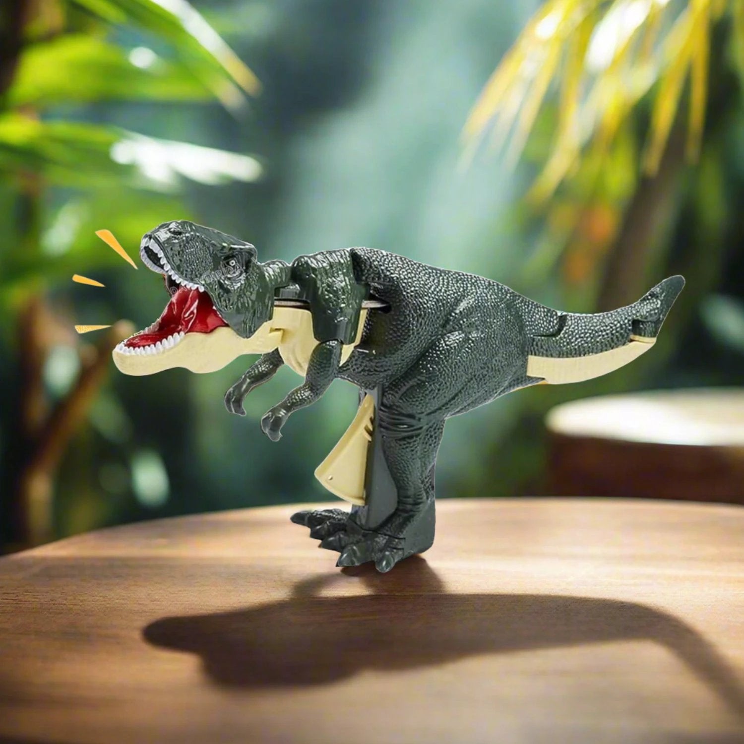 17969 Dinosaur Roaring Toys Trigger Dinosaurs Toys With Dinosaur Sound Lighting Model Vibrating Headmoving (3 + Years 1 Pc) by Wukusy