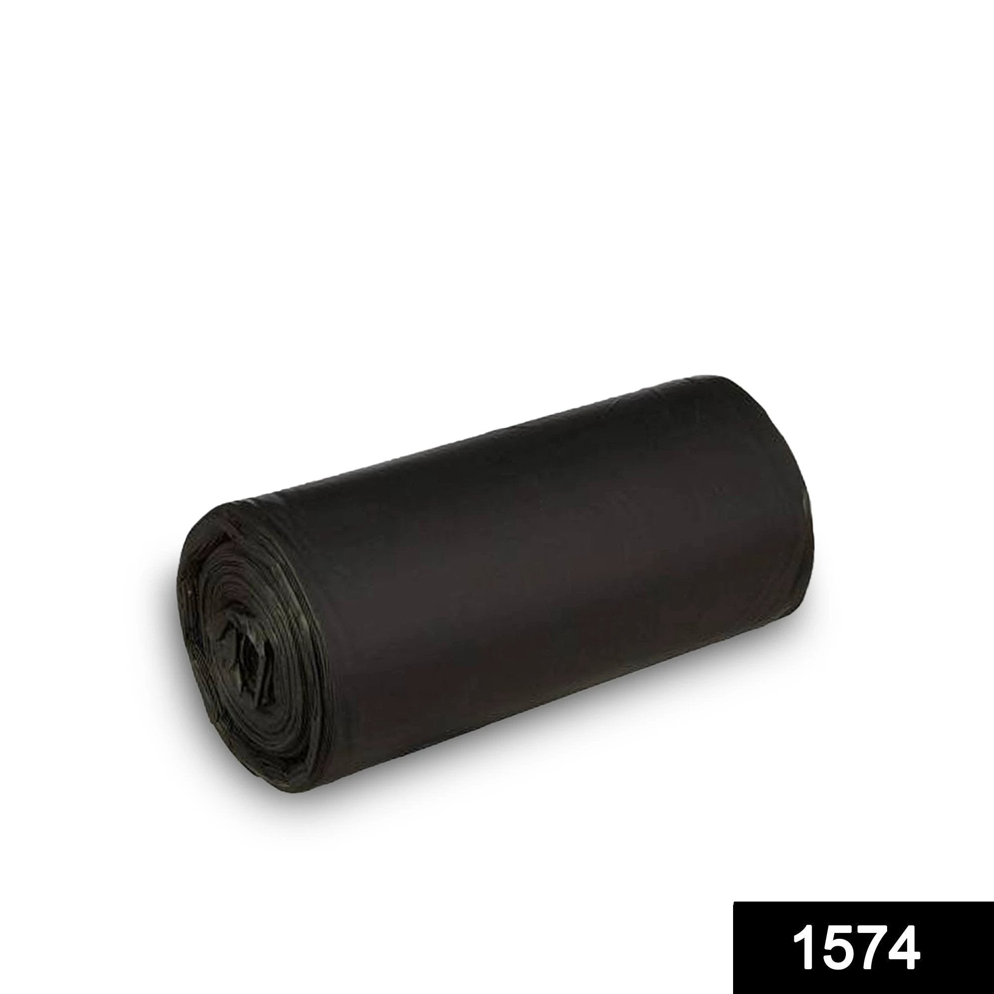 1574 Garbage Bags Small Size Black Colour (17 X 19) by Wukusy