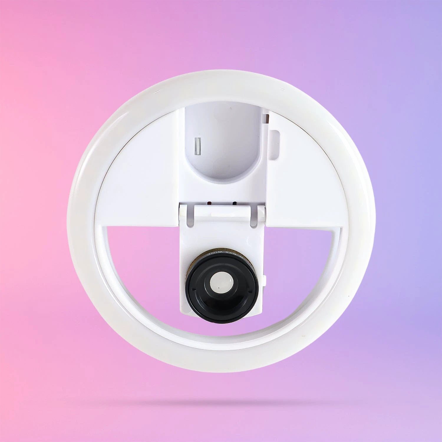 Selfie Flash Ring Light With 3 Level Of Brightness (1 Pc) by Wukusy