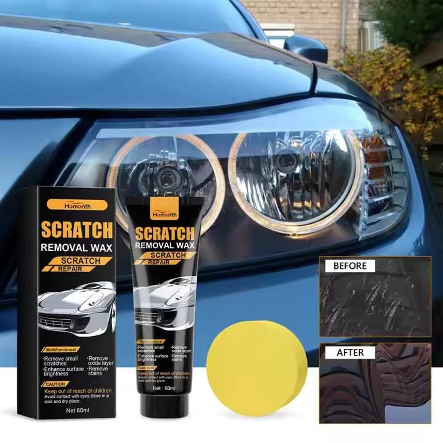 Scratch Removal Wax (60 Ml) by Wukusy