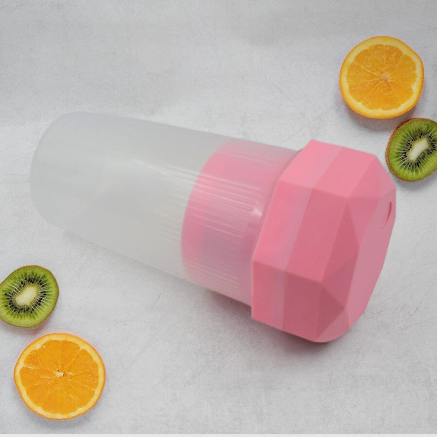 Portable Multifunctional Electric Juicer Cup Usb Juice Maker 6 Blade (350 Ml) - 69kart
