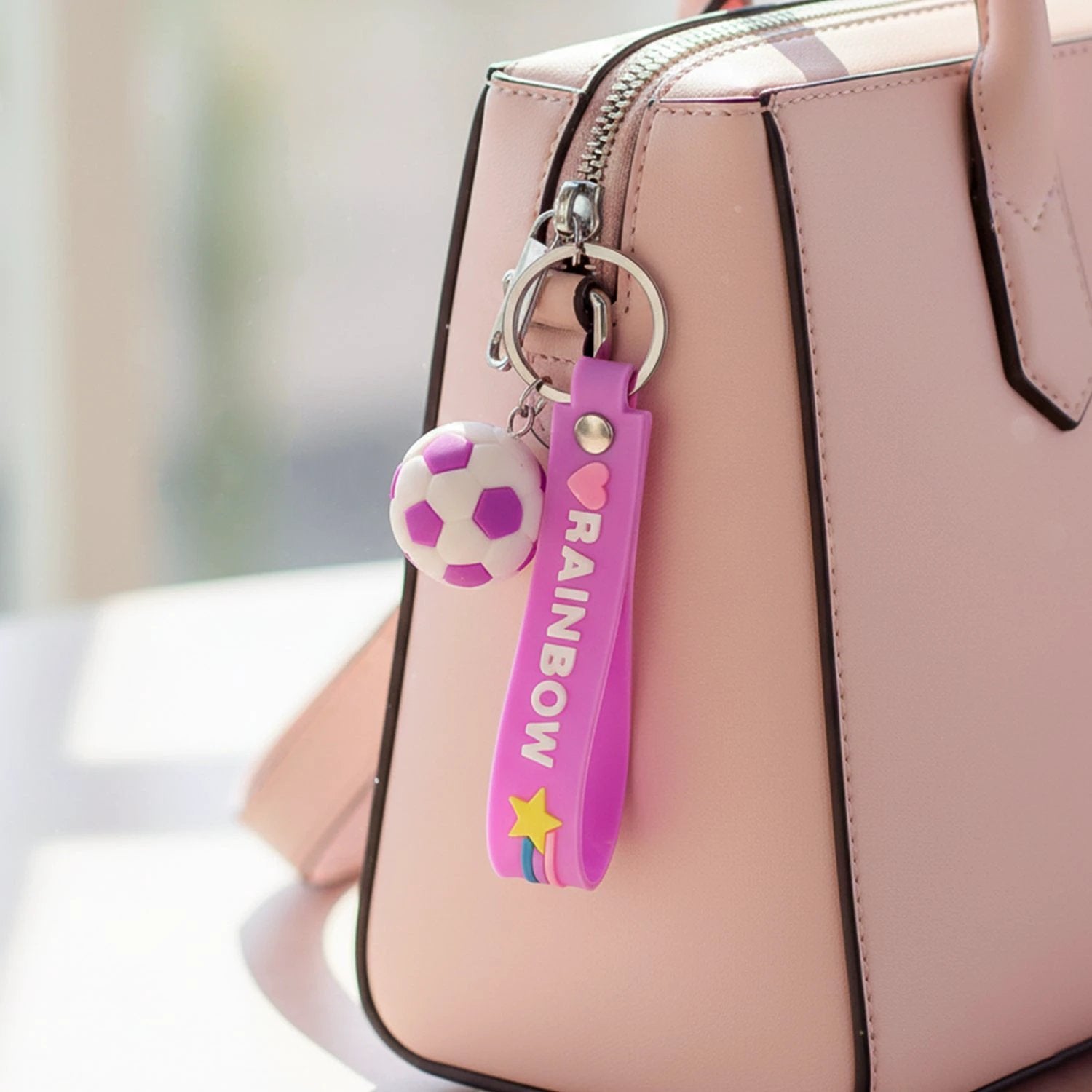 Cute Silicone 3d Key Chain With Metal Hook  Strap (Pack Of 1) - 69KART