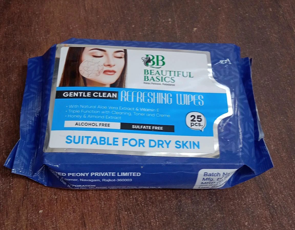 Refreshing Wet Wipes For Face Facial Cleansing Refreshing Skin Hydration Soothing For Skin Ph Balance Alcohol Free Nourishing With Fruit Extract 25 Wipes by Wukusy