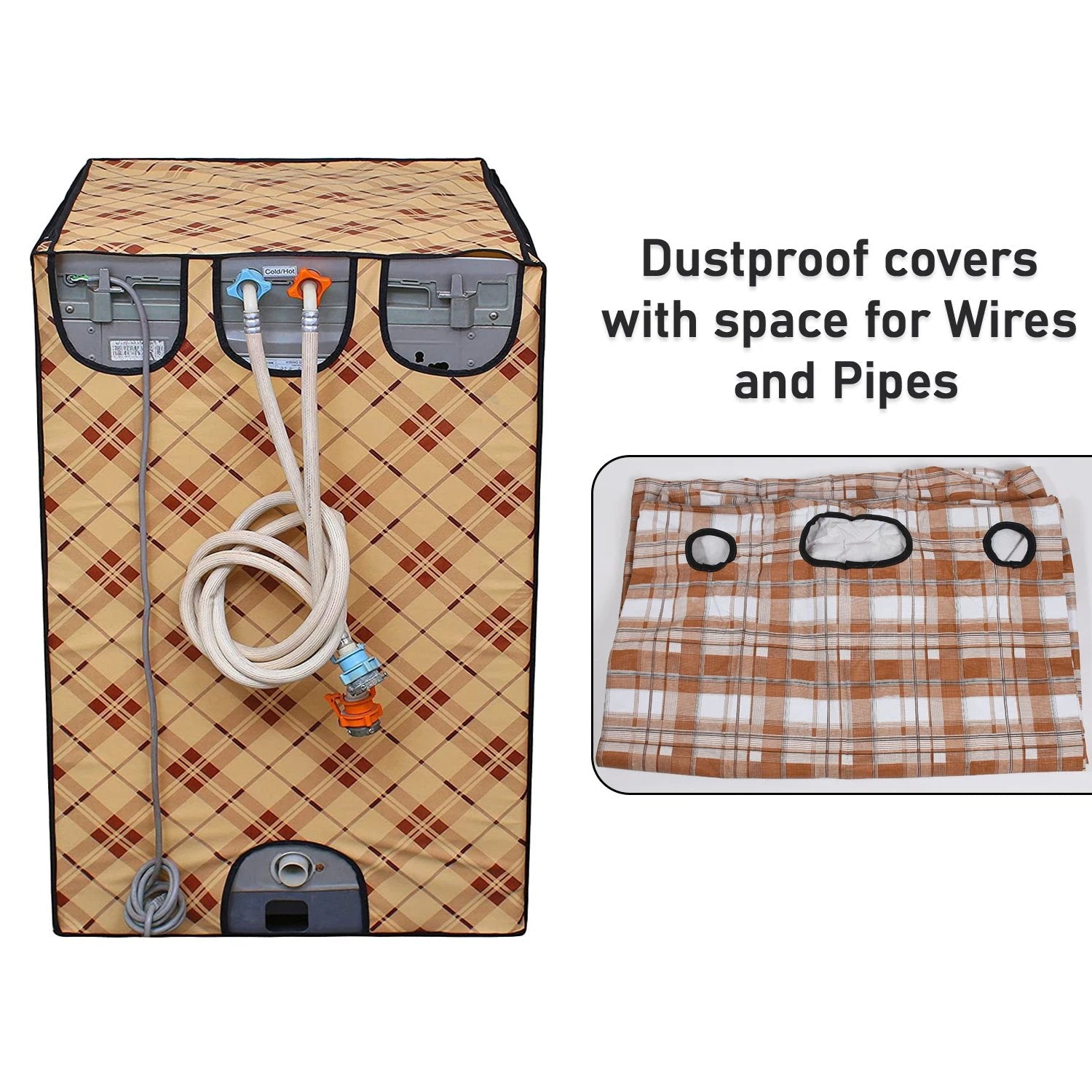Water-resistant Washing Machine Cover For Top-load Models (1 Pc) - 69kart