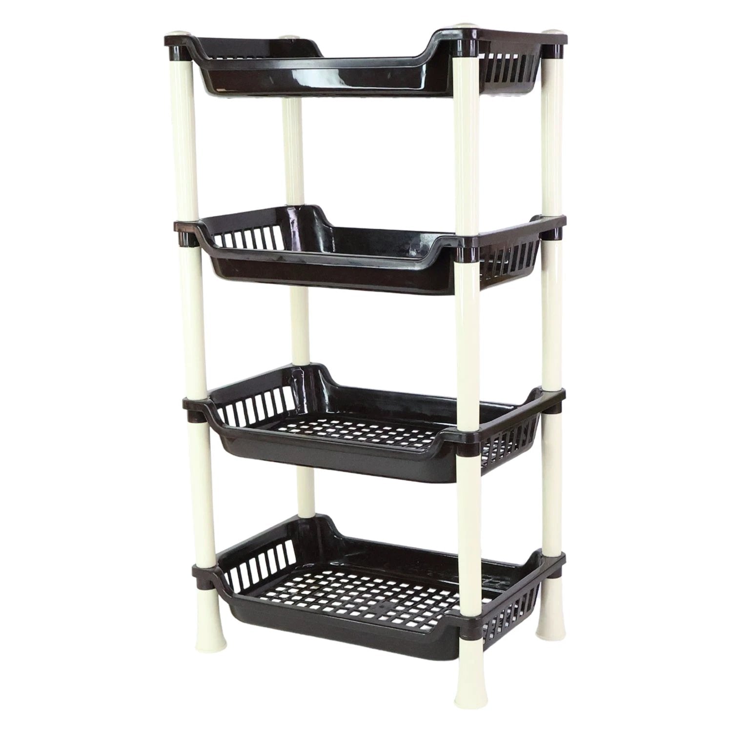 Apex 4-layer Small Multipurpose Plastic Storage Rack by Wukusy