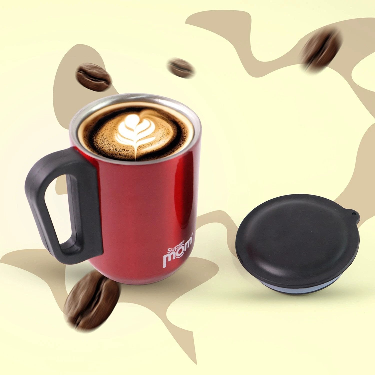 Stainless Steel Metallic Coffee Mug - 300ml by Wukusy
