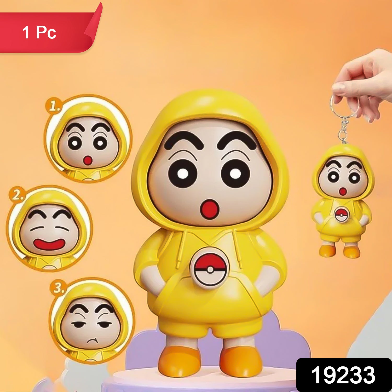 Face Changing ToyDoll With Keychain