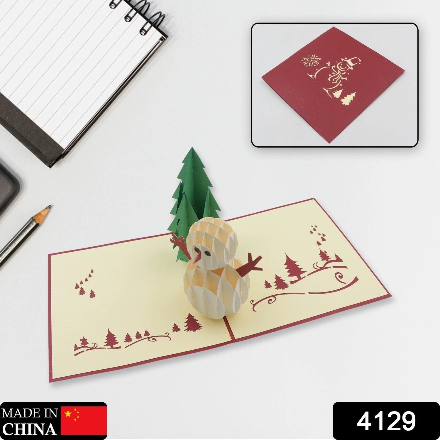 3D Greeting Card - Assorted Designs by Wukusy