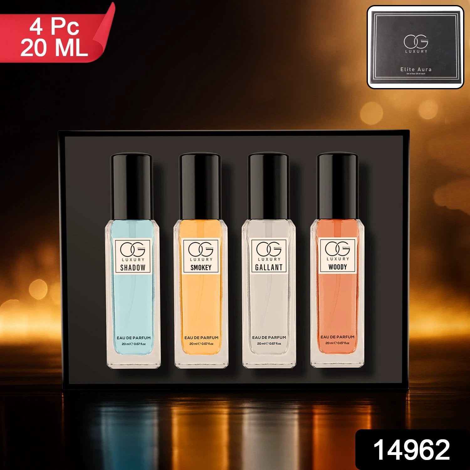Og Beauty Luxury Perfume Gift - (4 Pc  Set  20 Ml) - 69KART