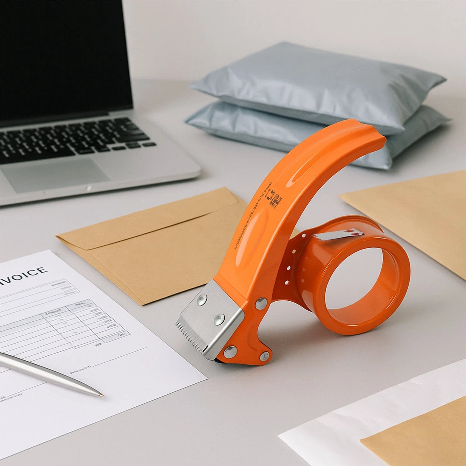 Heavy-duty Packing Tape Dispenser - (50 Mm  1 Pc) - 69kart
