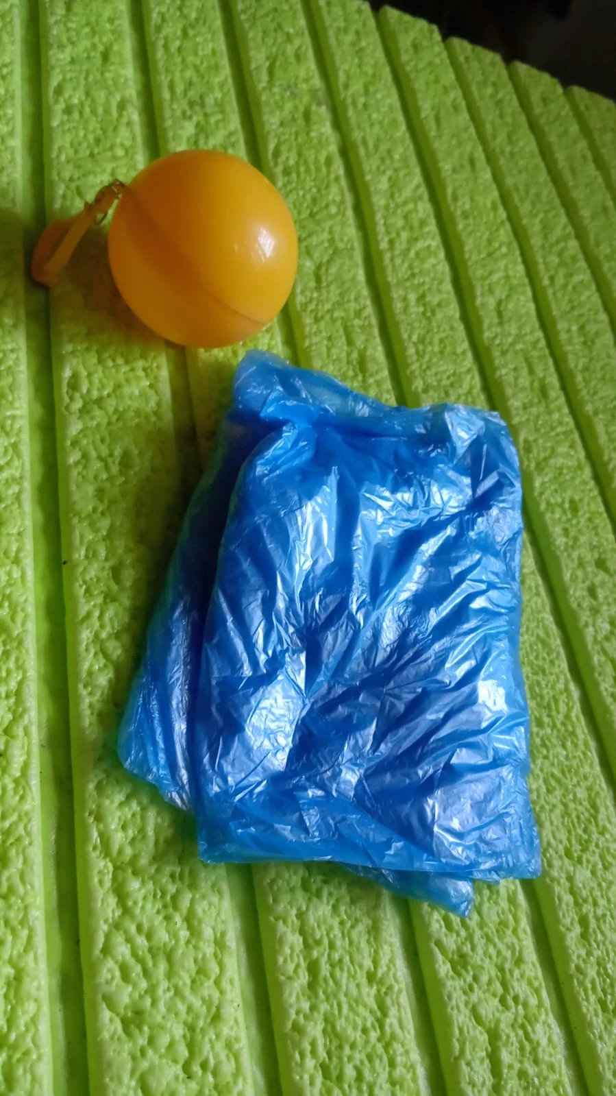 Kids Disposable Raincoat - Portable Round Case - 69KART