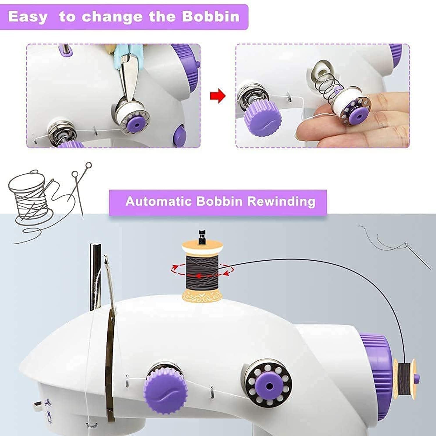 Mini Electric Sewing Machine