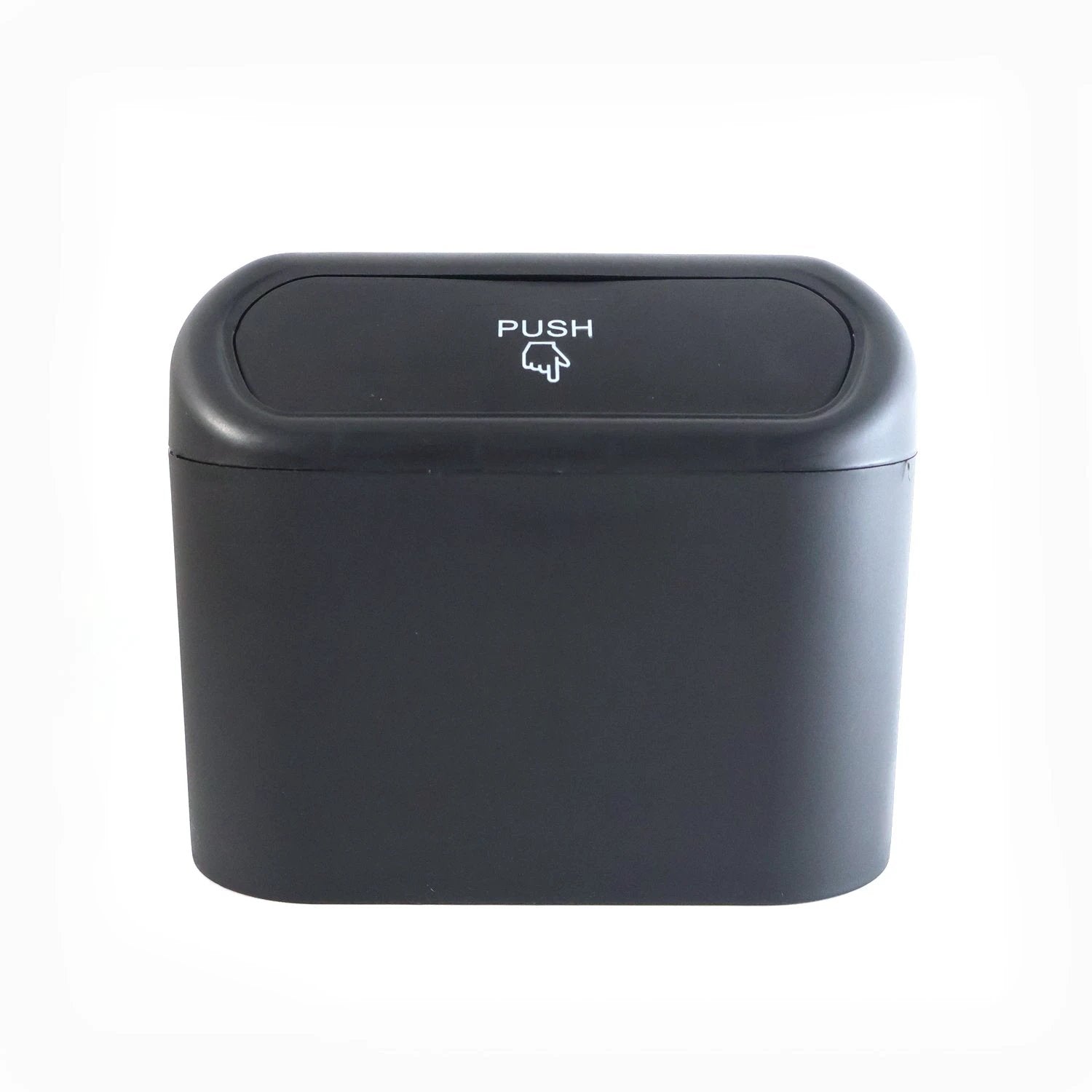 Mini Car Trash Can With Lid Waterproof Car Trash Bin Storage Box (1 Pc) - 69kart