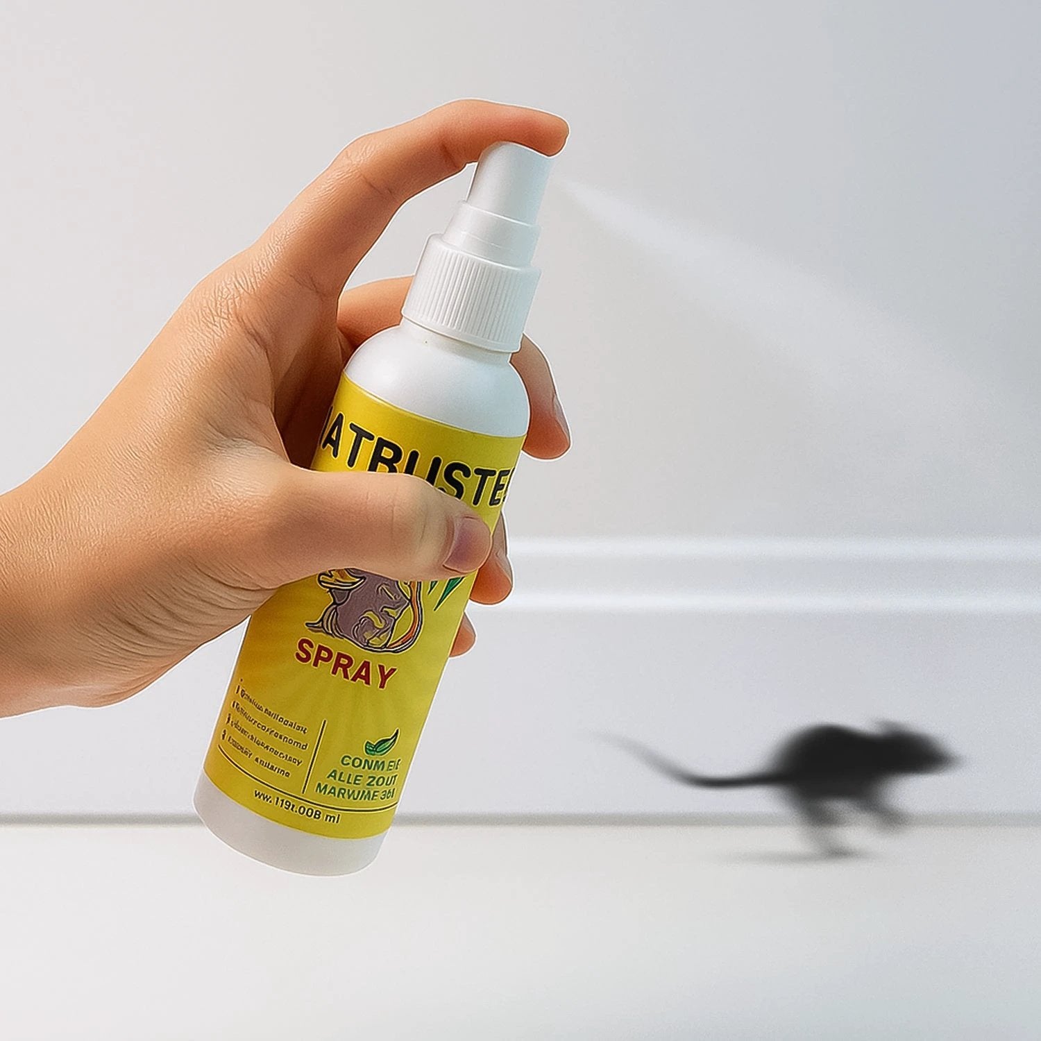 Rat Repellent Spray 100ml (1 Pc) by Wukusy