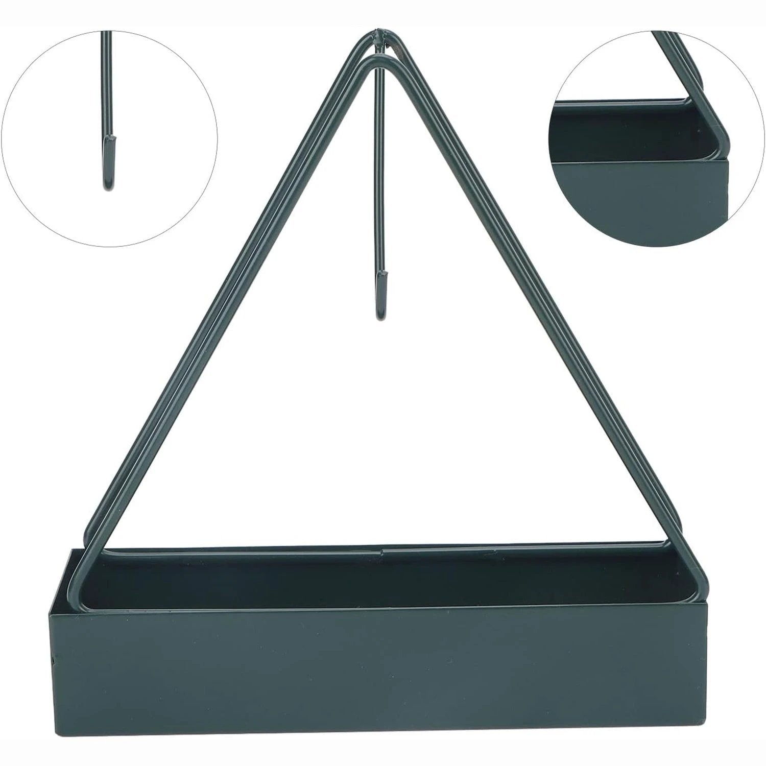 12880 Mosquito Coil Holder Frame Triangular Shape Iron Mosquito Incense Holder Mosquito Repellent Incense Holder Hanging Mosquito Repellent Outdoor Stylish Mosquito Repellent Incense Holder by Wukusy