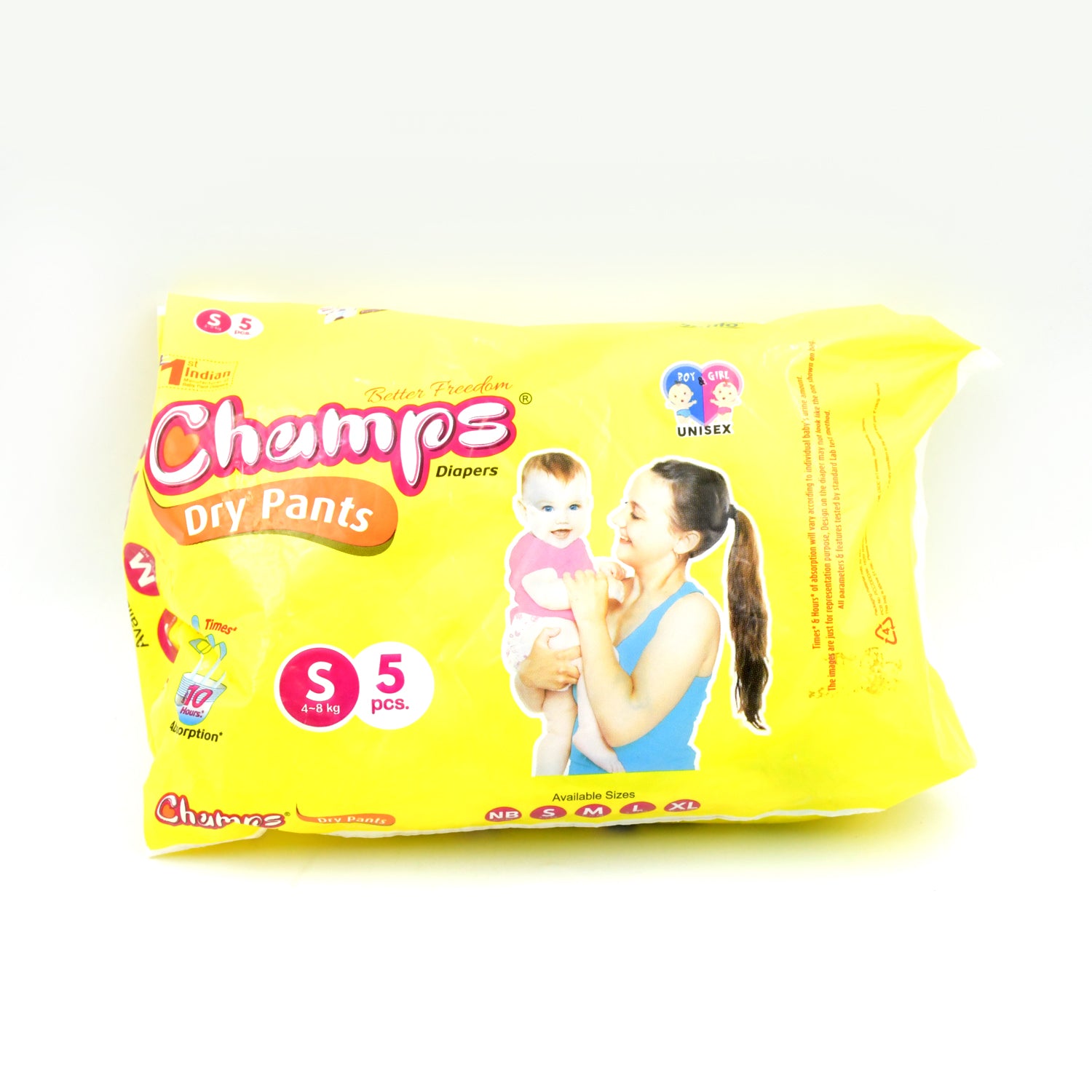 Small Champs Dry Pants Style Diaper S5 Pcs