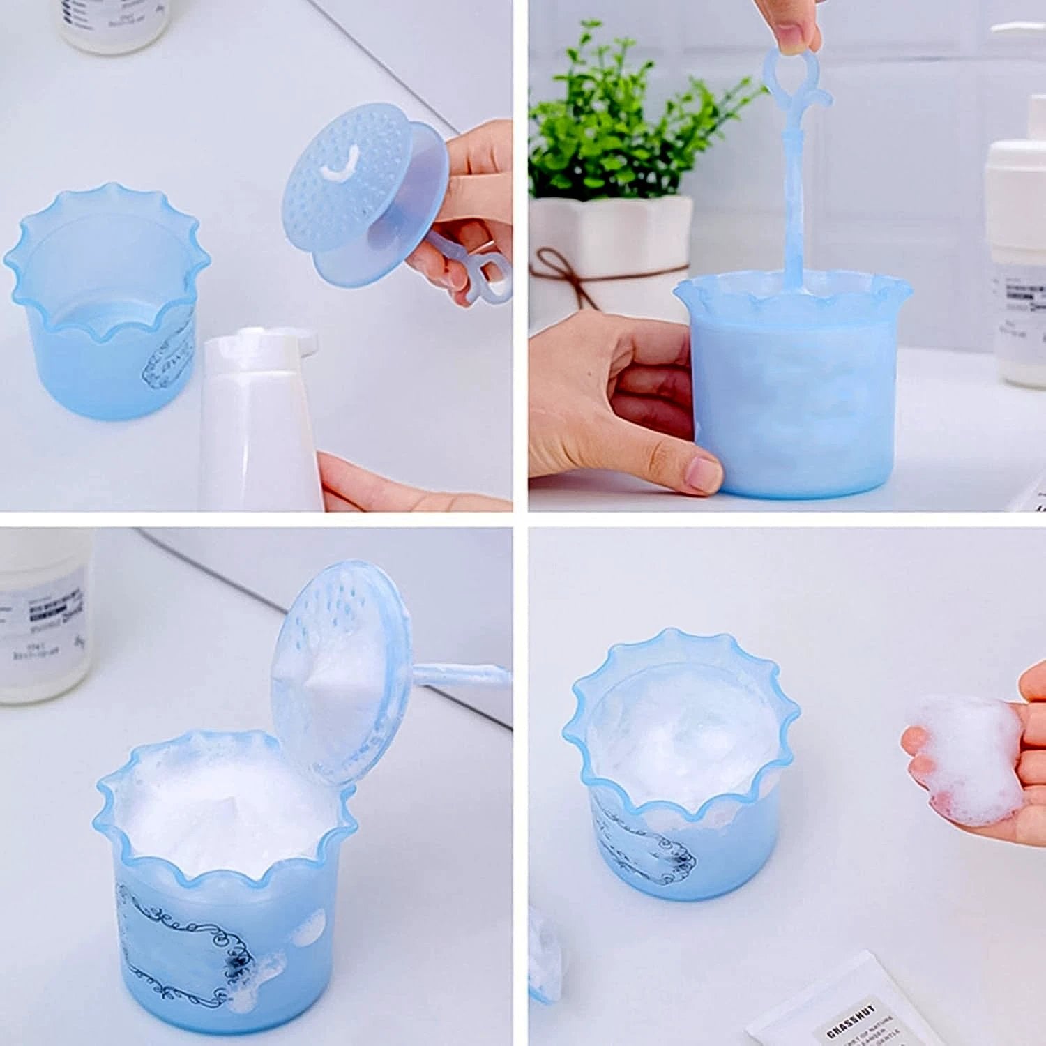 Micro Bubble Foaming Face Cleanser Cup by Wukusy