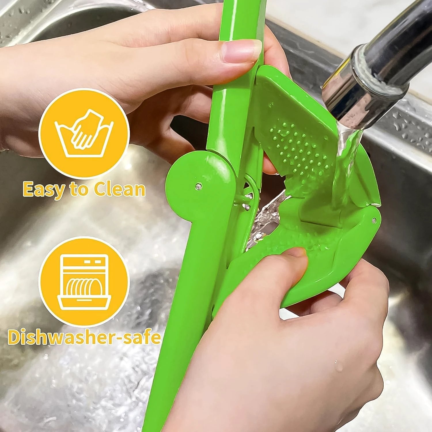 Liger Plastic Manual Handheld Lemon  Orange Squeezer Juice (1 Pc) - 69kart