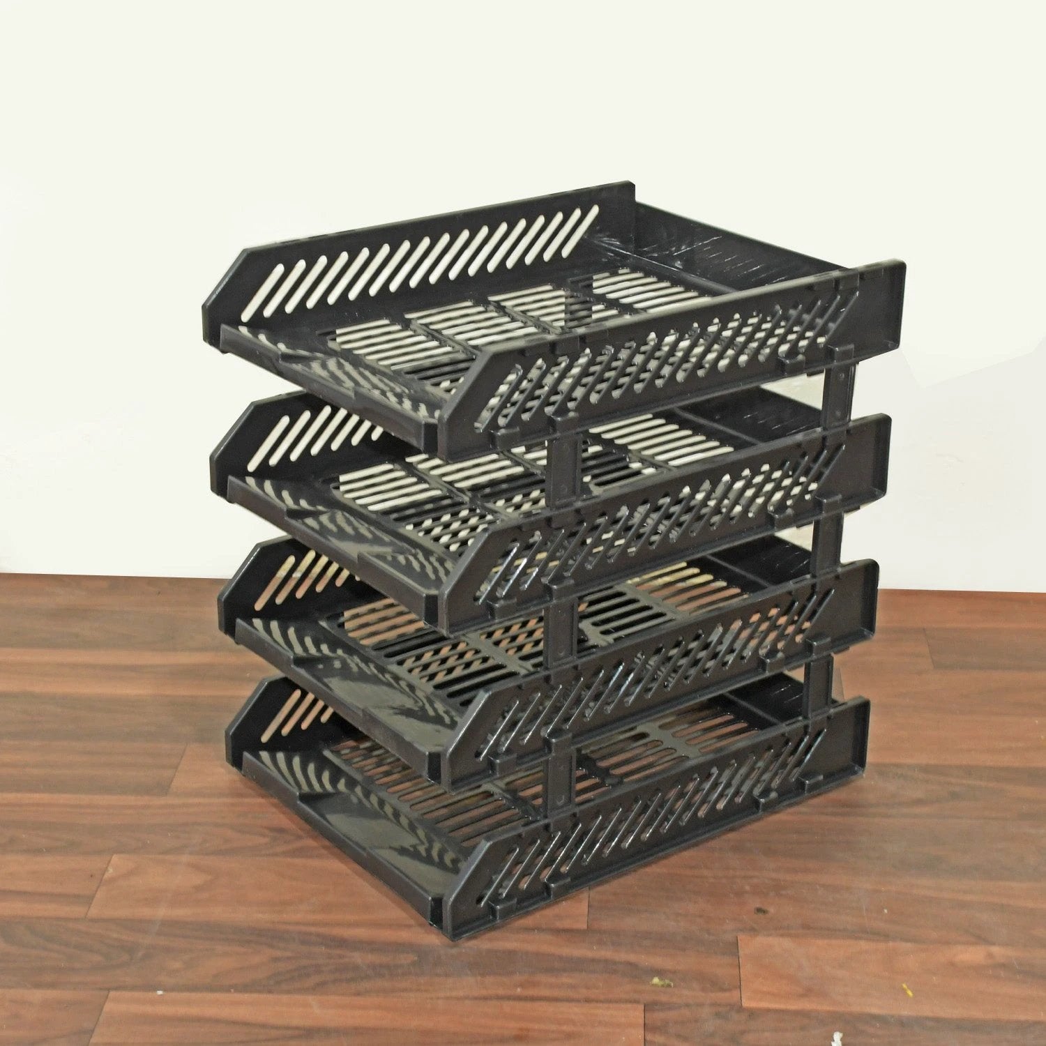 8865 File Cabinets Storage Rack Magazine Newspaper Rack Filing Cabinet Four-layer File Rack Stacking Rack Desktop File Storage Rack Office Data File Rack Drawer Type Classification Cabinet Desktop File Holder Organizer For Office (4 Layer) by Wukusy
