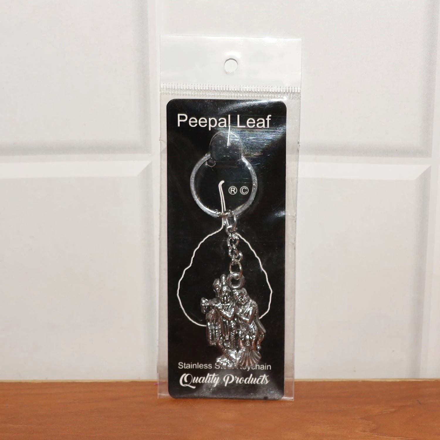 Radha Krishna Metal Keychain (1 Pc) by Wukusy