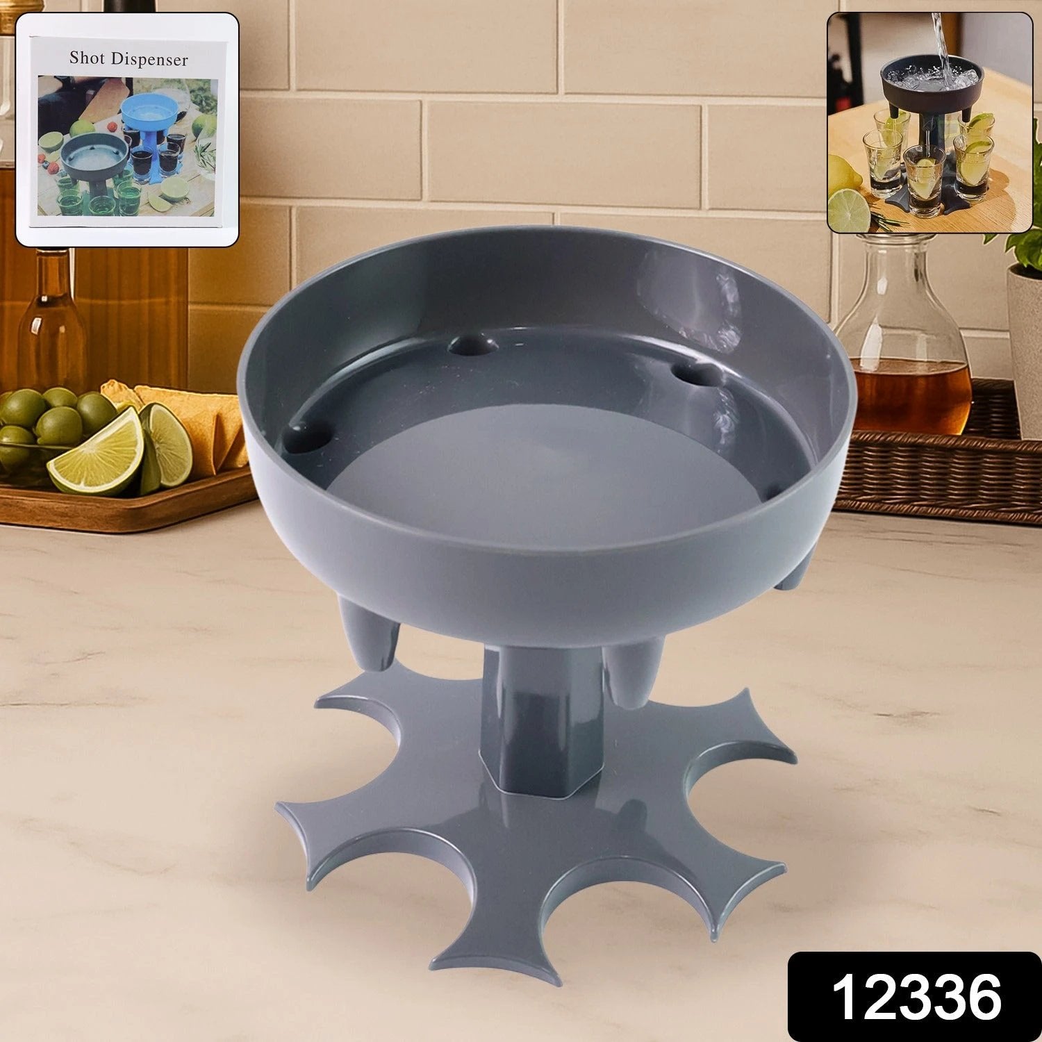 6-port Drink Dispenser Stand (1 Pc) - 69kart