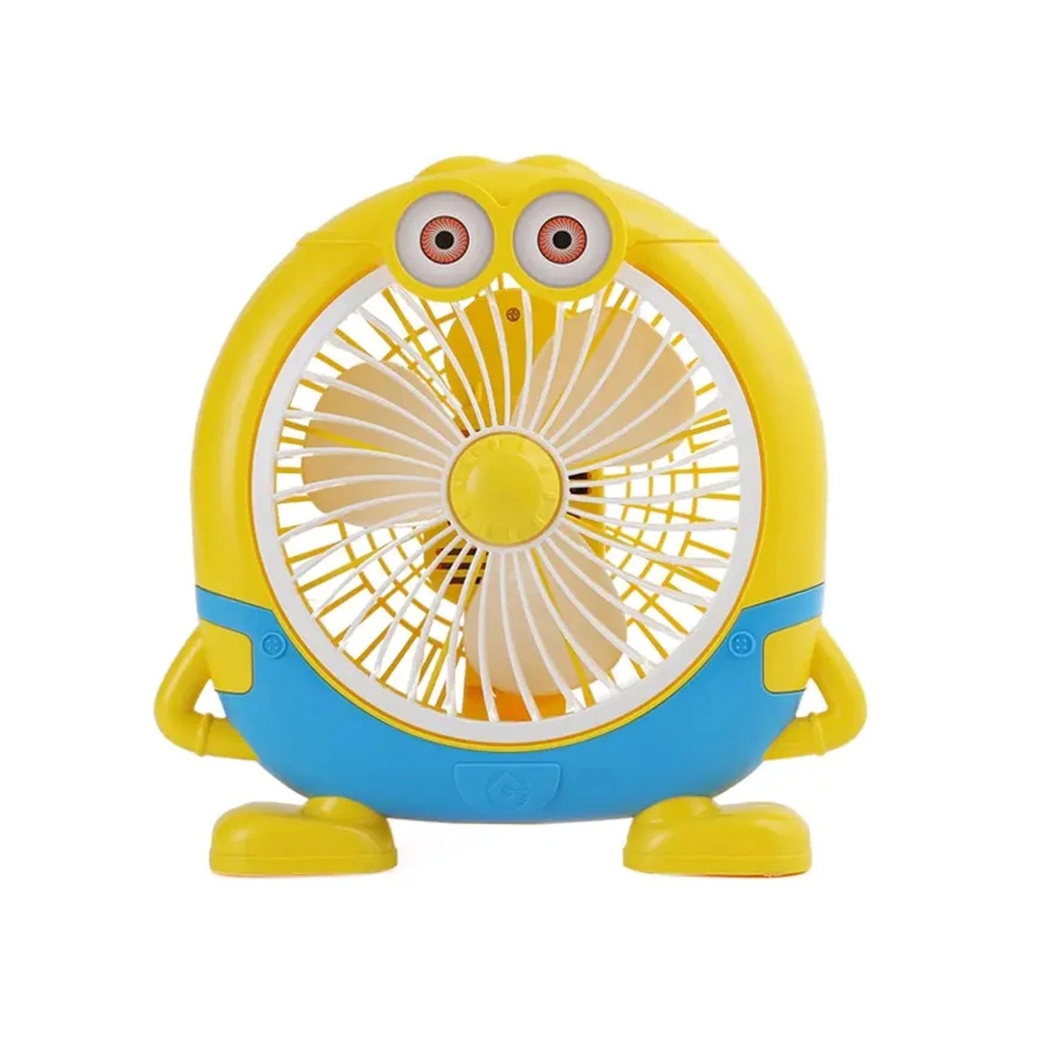 6464 Plastic Cute Mini  Cartoon Electric Usb Fan Desk Fan For Children (Battery Not Include) - 69kart