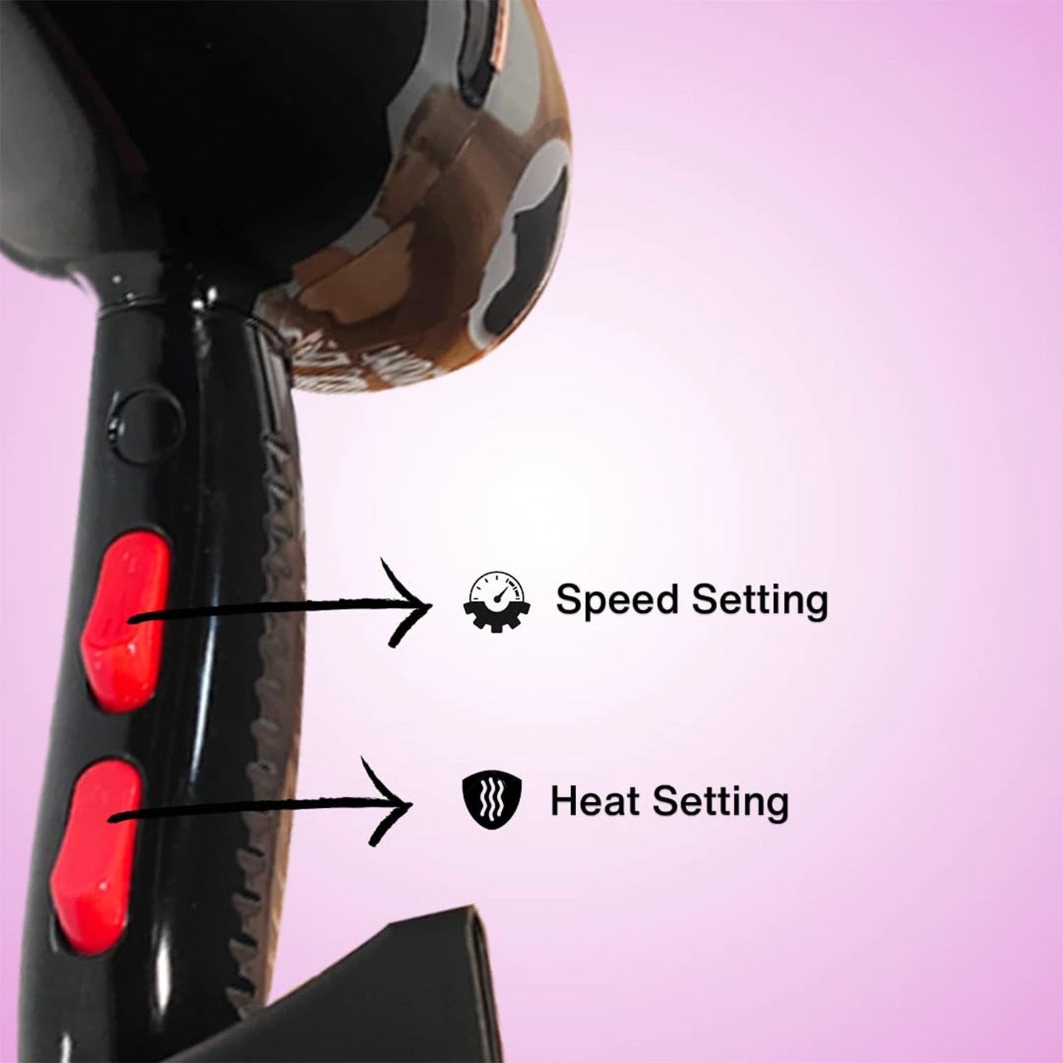Orbit Professional Electric Hair Dryer With Concentrator Nozzle (1 Pc) - 69kart