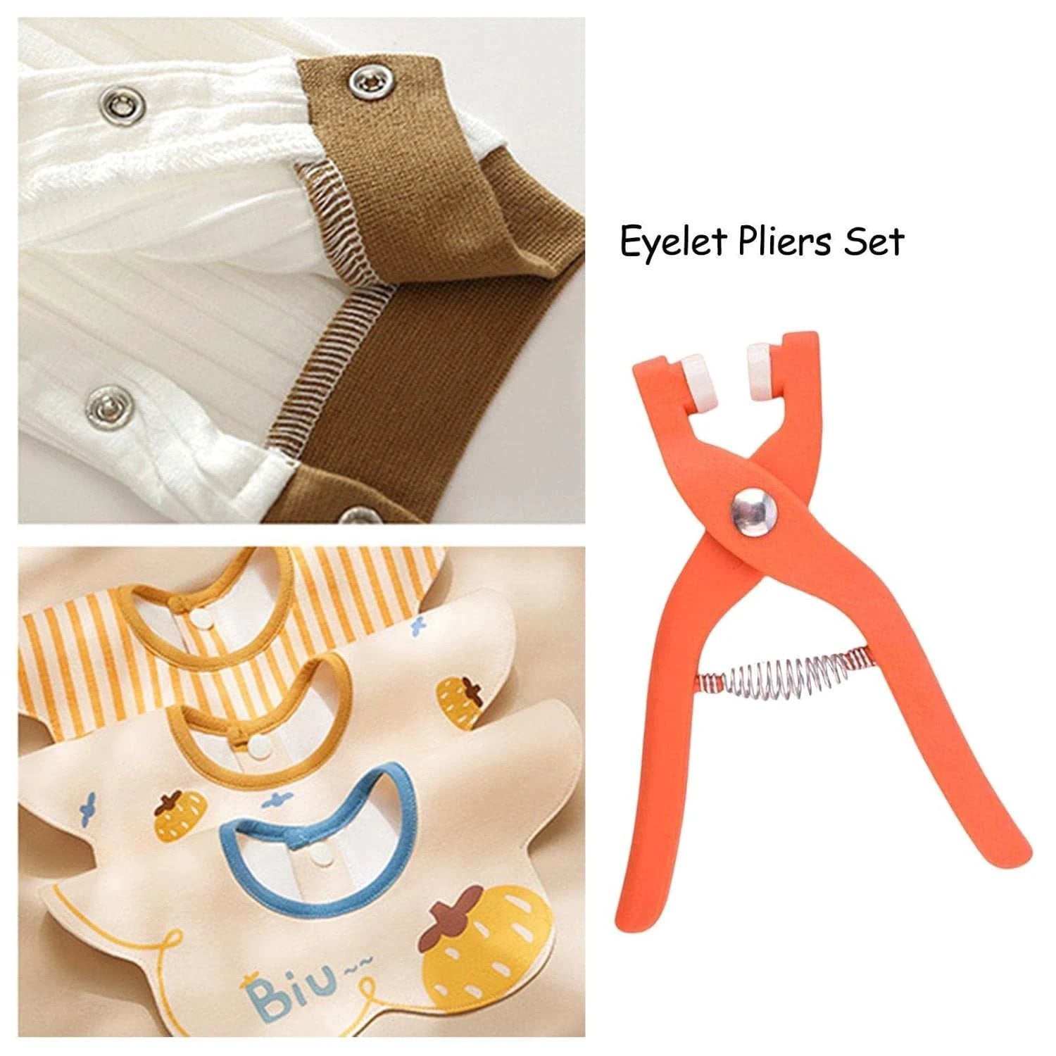Hole Pliers Eyelets For Clothes Buckle Installation Tool For Clothing Sewing (1 Pc) by Wukusy