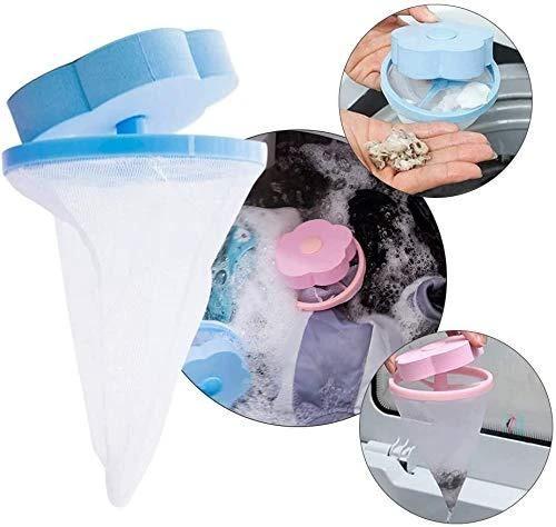 Magic Floating Lint Catcher for Washing Machine – Reusable Flower Mesh Bag - 69KART