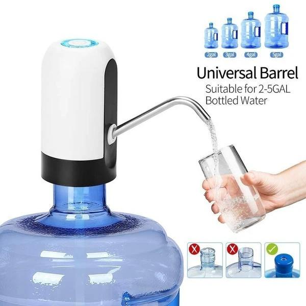 2293 Automatic Drinking Cooler Usb Charging Portable Pump Dispenser - 69kart