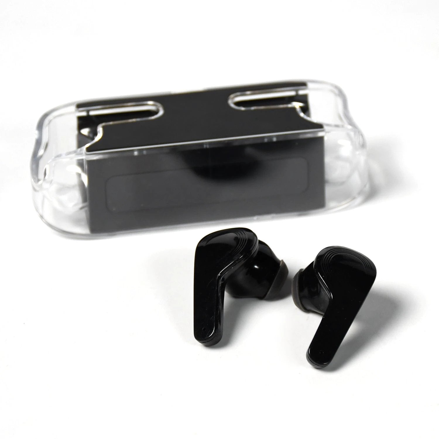 6705 Earphones With Touch Control Black Bluetooth M12 Max Wireless Technology Stereo Sound Made With High-end Material by Wukusy