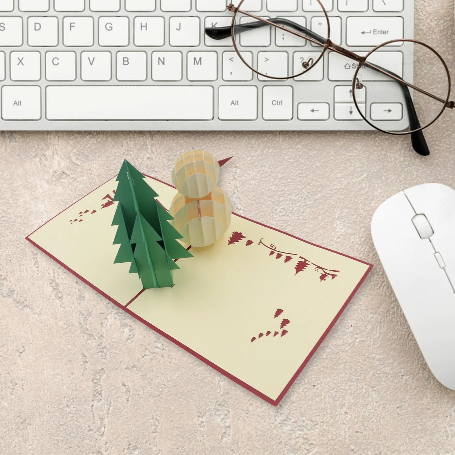 3D Greeting Card - Assorted Designs by Wukusy