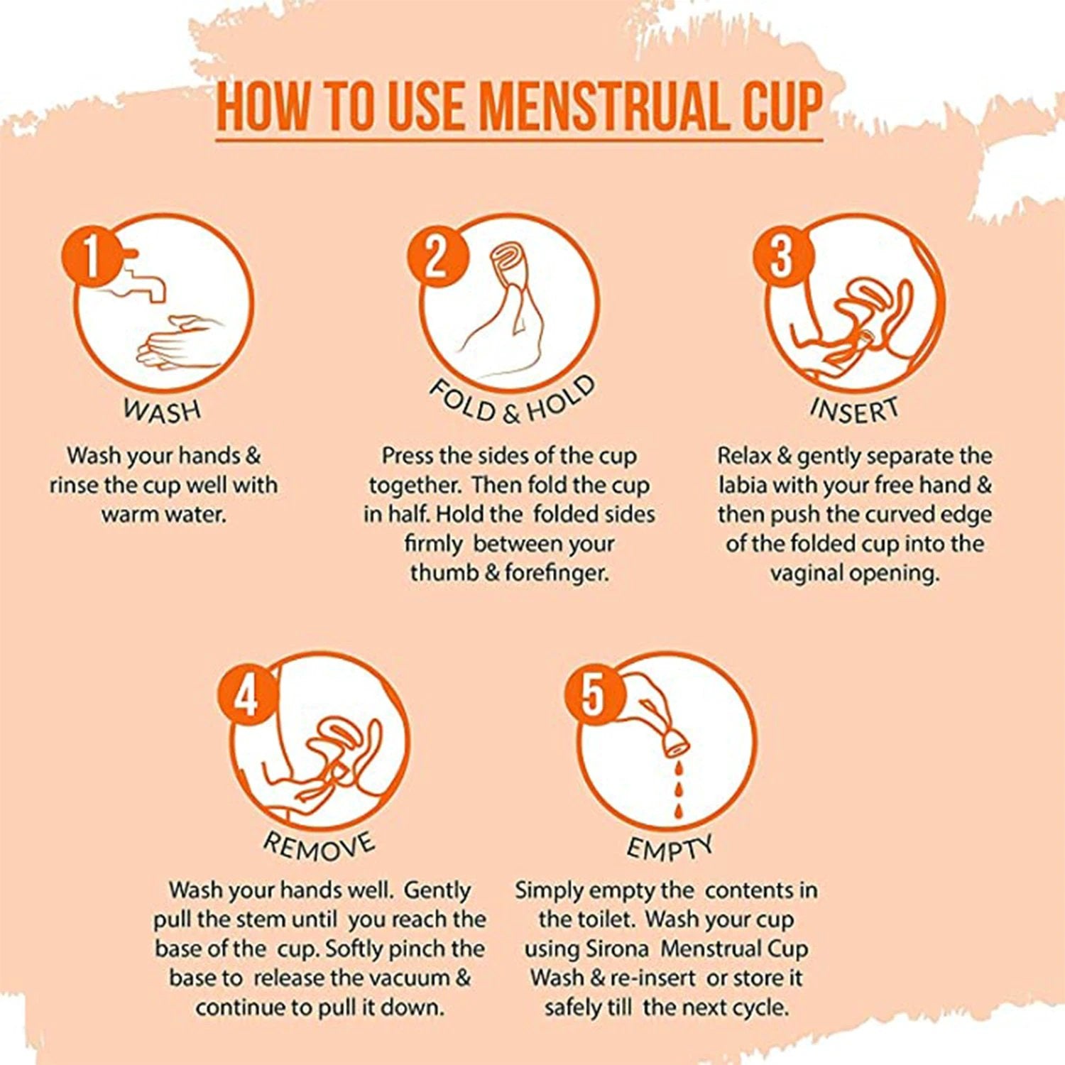 6112b Reusable Menstrual Cup Used By Womens And Girls During The Time Of Their Menstrual Cycle by Wukusy
